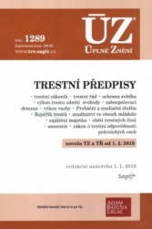 ÚZ - 1289 Trestní předpisy 2019