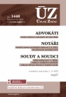 ÚZ – 1446 Advokáti, notáři, soudy a soudci