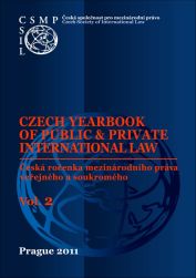 Czech Yearbook of Public & Private International Law (2011) vol.2 