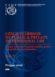 Czech Yearbook of Public & Private International Law (2016) vol.7 