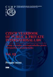Czech Yearbook of Public & Private International Law (2022)- vol.13 