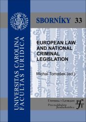 European Law and National Criminal Legislation  