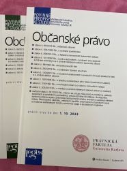 Povinné předpisy ke studiu Občanské právo a Obchodní právo