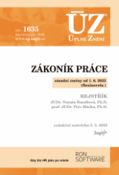 ÚZ - 1635 Zákoník práce