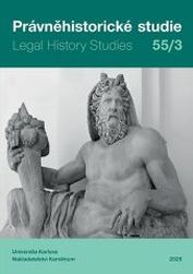 Právněhistorické studie 55/3
