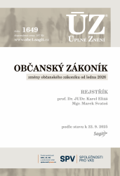 ÚZ - 1649 Občanský zákoník